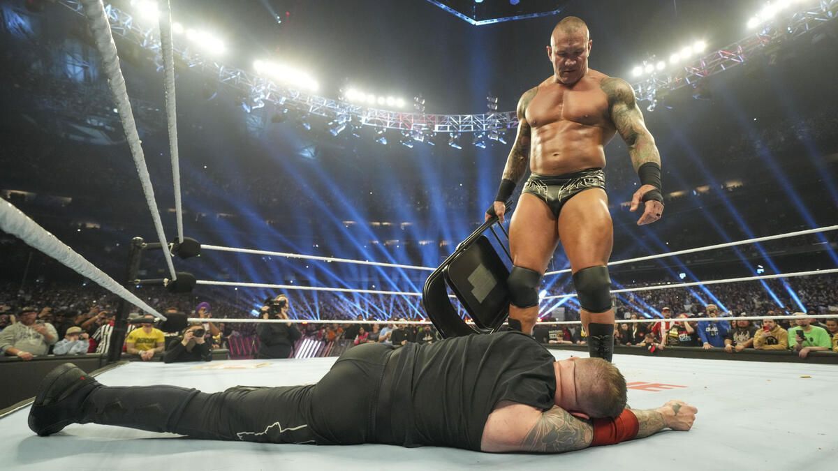 Randy Orton returned at Elimination Chamber! (Image from WWE.com)