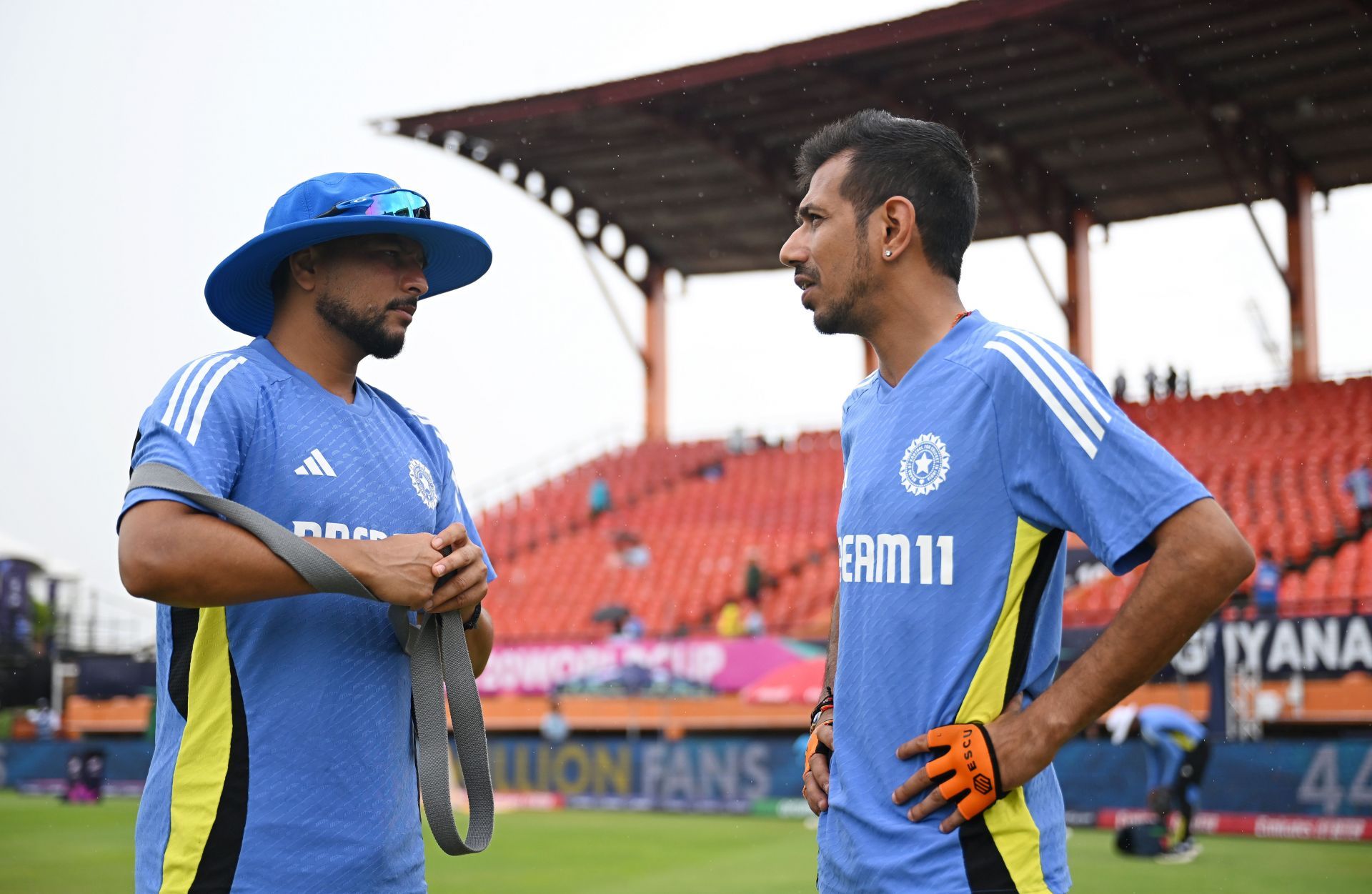 Kuldeep Yadav and Yuzvendra Chahal have shared an incredible relationship on and off the field [Credit: Getty]