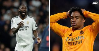 Antonio Rudiger and Endrick among 5 Real Madrid players at risk of missing second leg vs Atletico if they receive booking in Champions League clash
