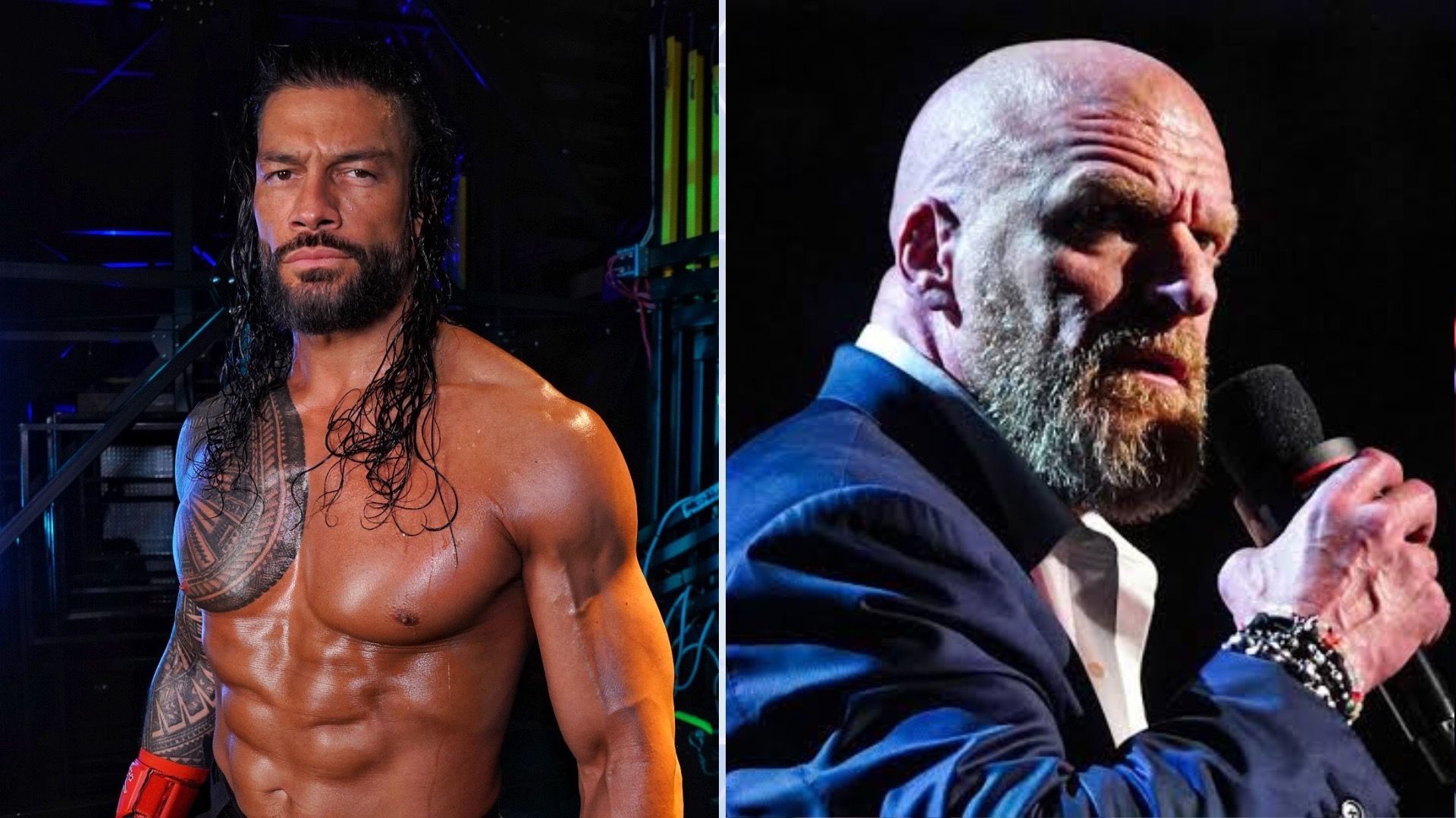 Triple H could make a big WWE WrestleMania announcement [Credit: Roman Reigns on X &amp; WWE.com]