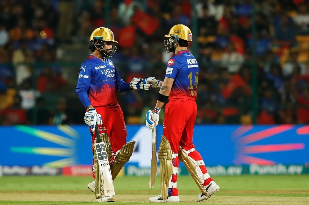 Rajat Patidar (left) will lead RCB in IPL 2025. [P/C: iplt20.com]