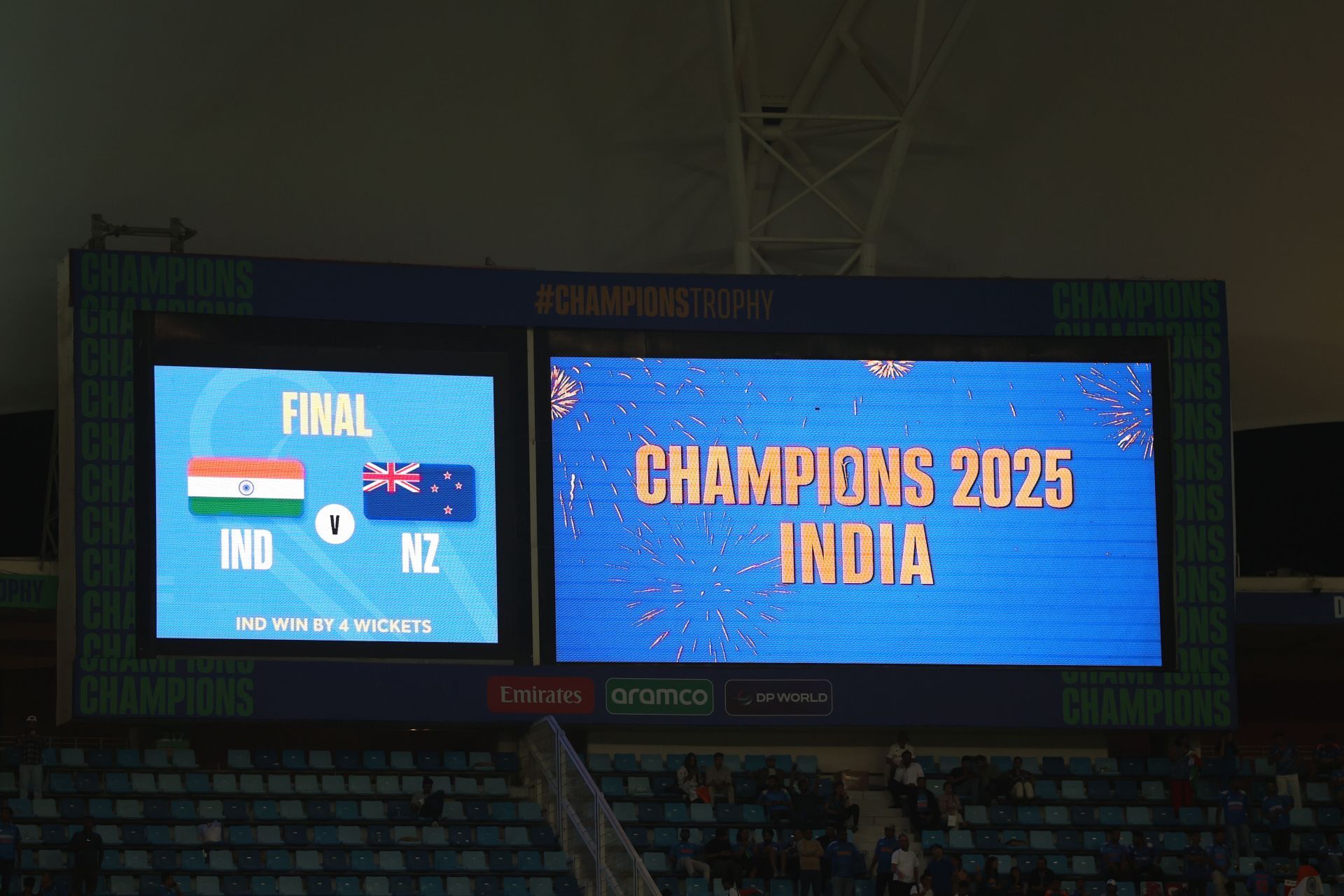 India v New Zealand: Final - ICC Champions Trophy 2025 - Source: Getty