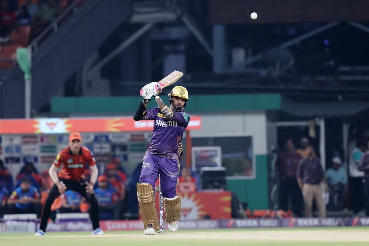 Sunil Narine (488) was KKR&#039;s highest run-getter in IPL 2024. [P/C: iplt20.com]