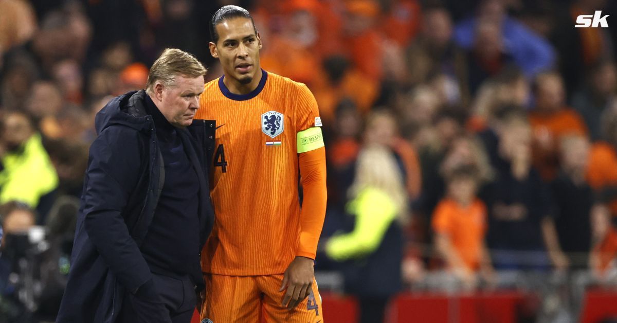 Amid rumors about Van Dijk leaving Liverpool, Netherlands coach Ronald Koeman opens up on what star defender told him about transfer