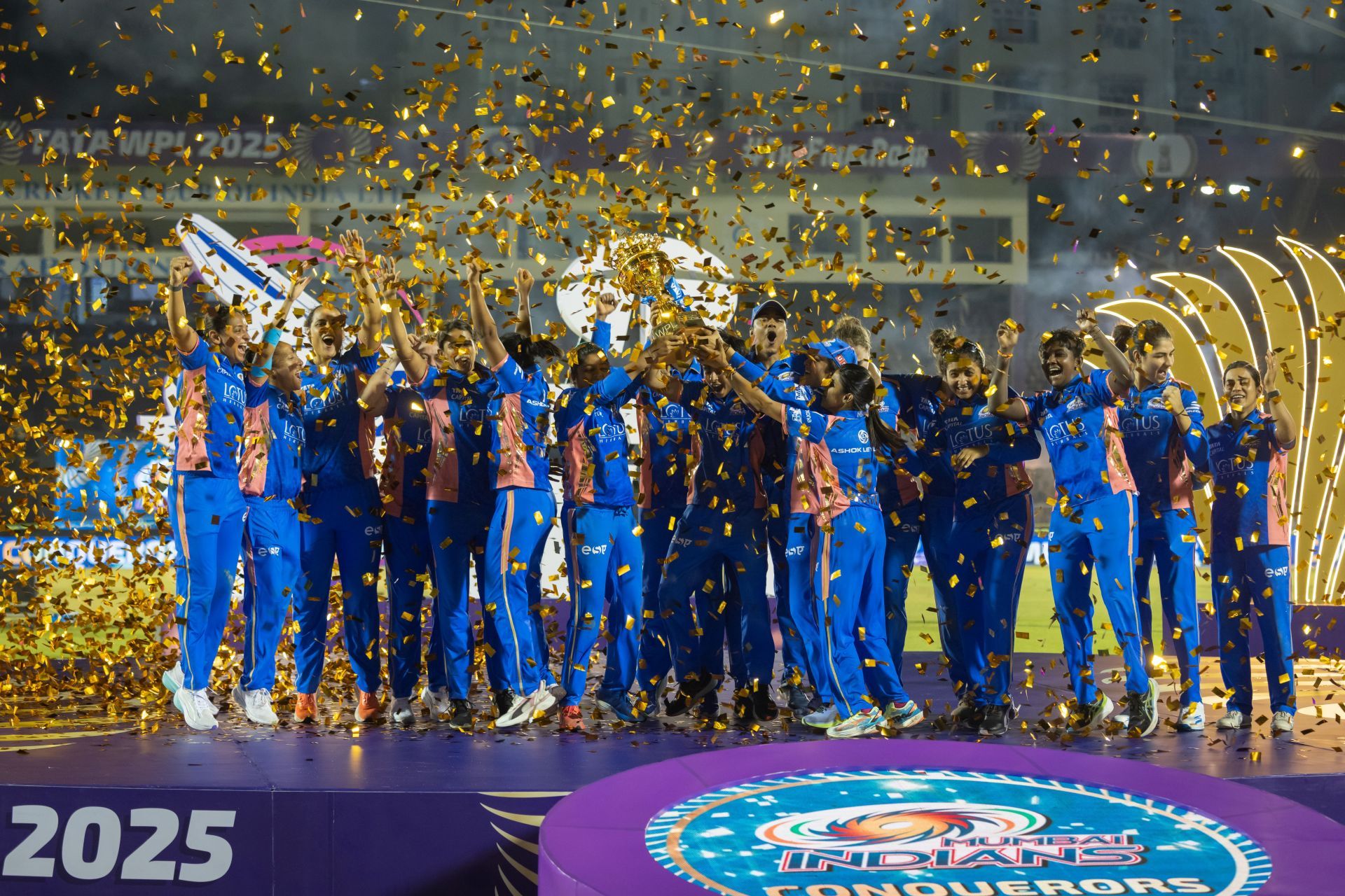 2025 WPL: Final - Delhi Capitals v Mumbai Indians - Source: Getty