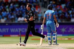 Shubman Gill burns a review after being trapped in front by Matt Henry for just 2 runs in IND vs NZ 2025 Champions Trophy match [Watch]