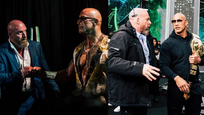 The real-life relationship between Triple H and The Rock is not what it seems to be, says WWE veteran