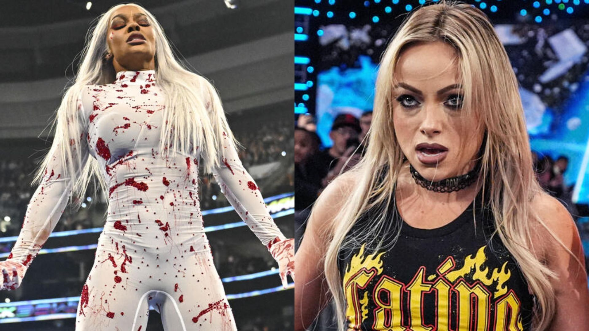 Jade Cargill; Liv Morgan (Images via WWE.com)