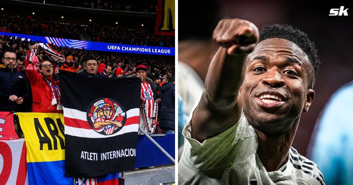 Vinicius Jr aims dig at Atletico fans after Real Madrid knock them out of Champions League - (Image: All images from Getty)