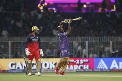 Suyash Sharma cleans up Andre Russell for 4 with a googly in KKR vs RCB IPL 2025 match 1 [Watch]