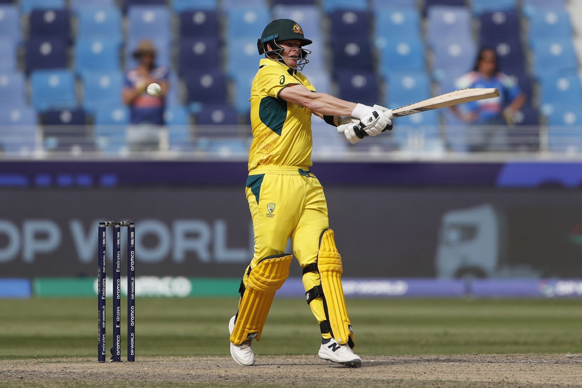 Smith batting in the Semi Final of ICC Champions Trophy 2025 - Source: Getty