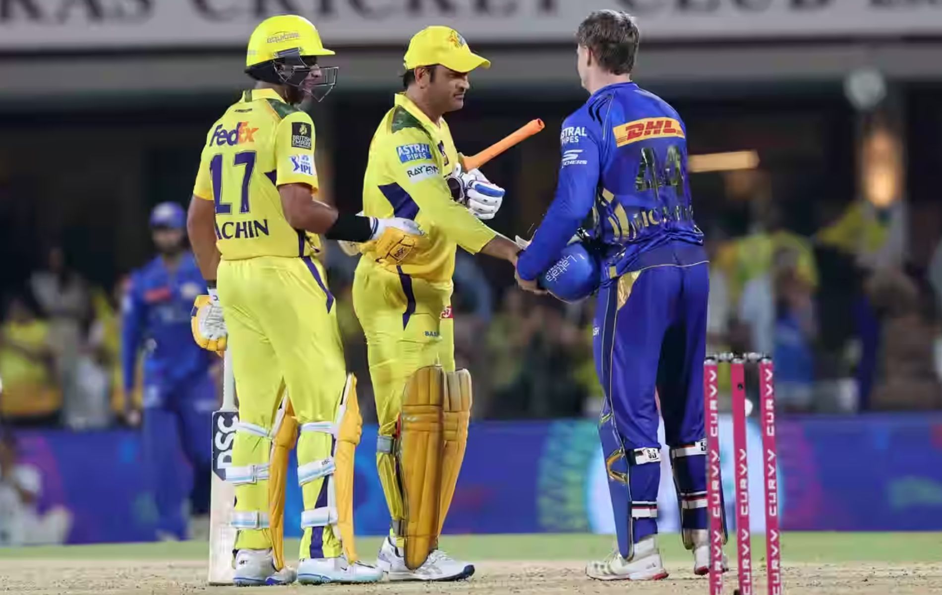 CSK beat MI by four wickets on Sunday. (Pics: iplt20.com/).