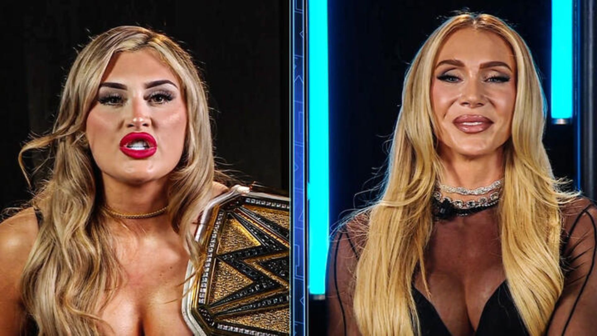 Tiffany Stratton and Charlotte Flair (Image Credits: WWE.com)