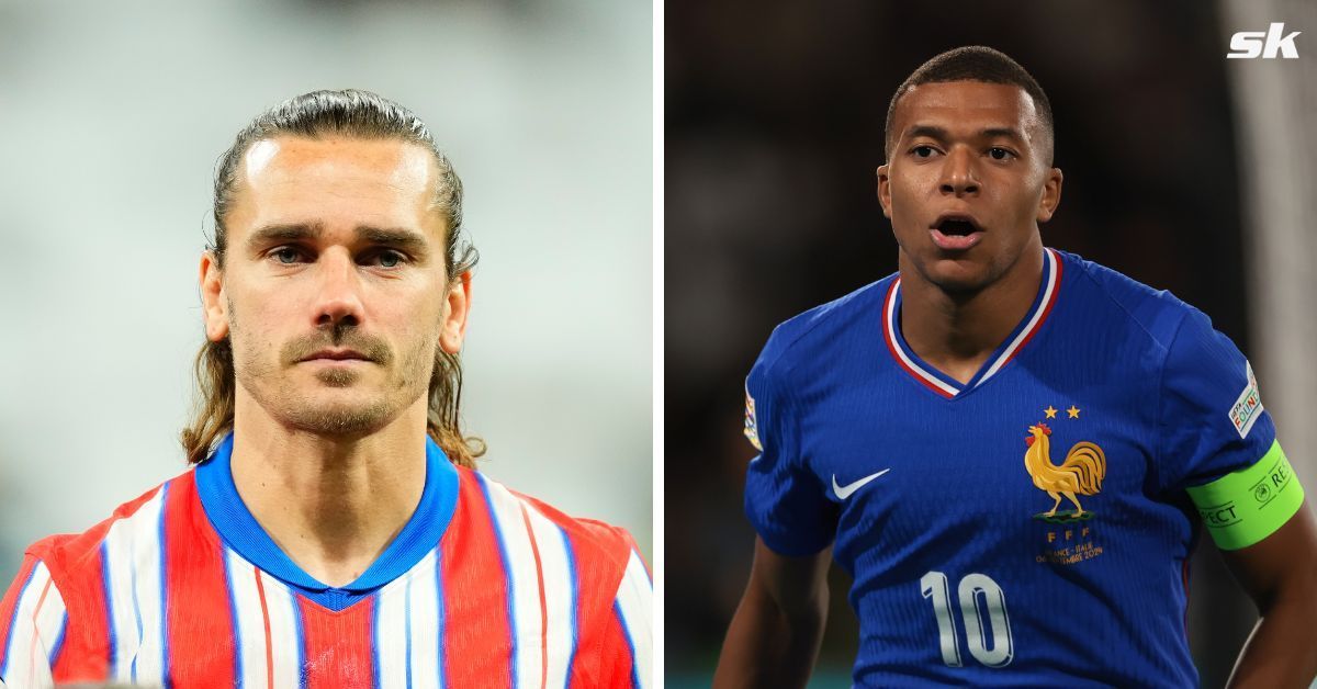 Kylian Mbappe and Antoine Griezmann