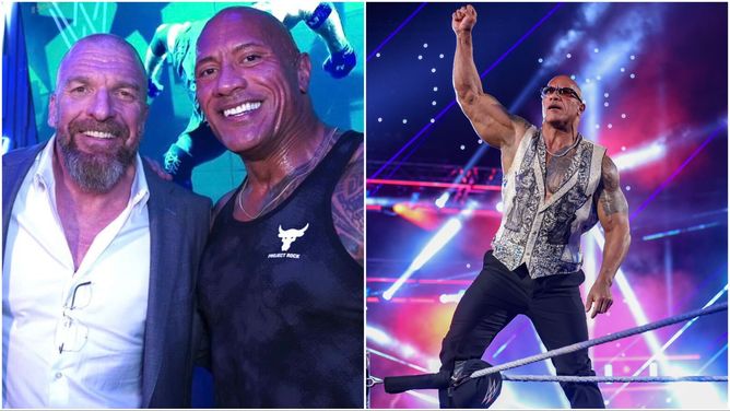 Triple H reveals why The Rock really returned to WWE