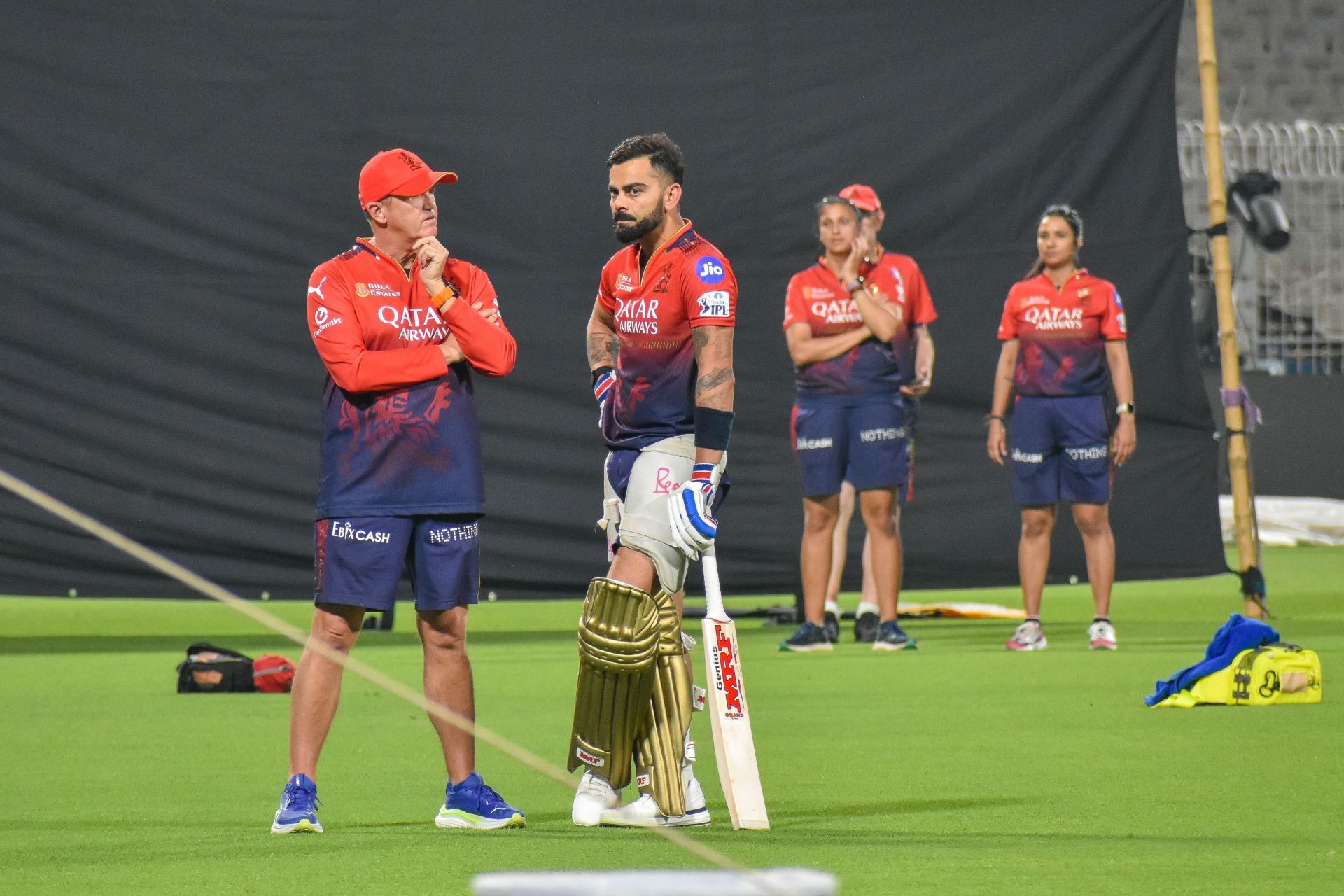 Royal Challengers Bangalore Team Practice Session In Kolkata. - Source: Getty