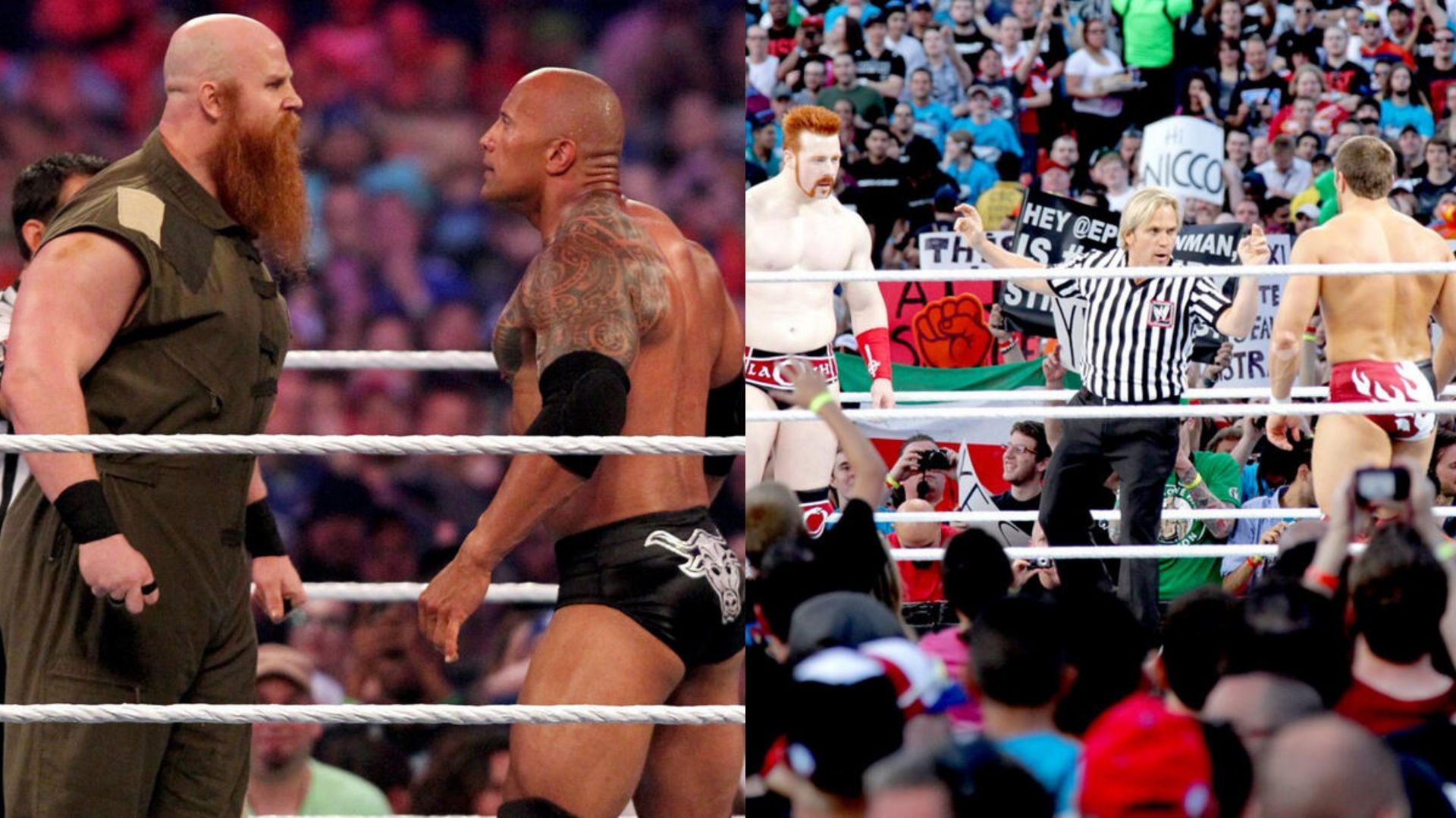 WWE WrestleMania में कई कम समय के मैच हुए हैं (Photos: WWE.com)