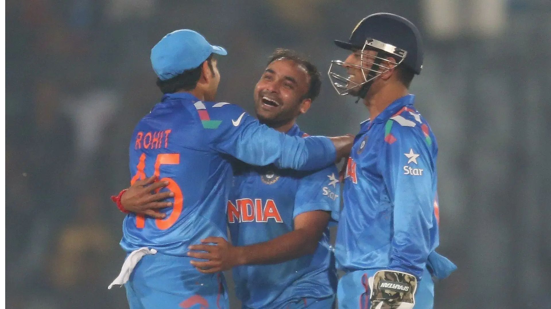 Amit Mishra in action during the 2014 T20 World Cup (Image Credits: Getty)