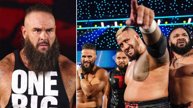 Braun Strowman's match with Solo Sikoa ends in intense brawl with The New Bloodline