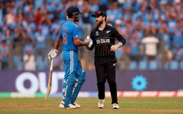 Virat Kohli shares a warm hug with Kane Williamson after IND vs NZ Champions Trophy 2025 clash [Watch]