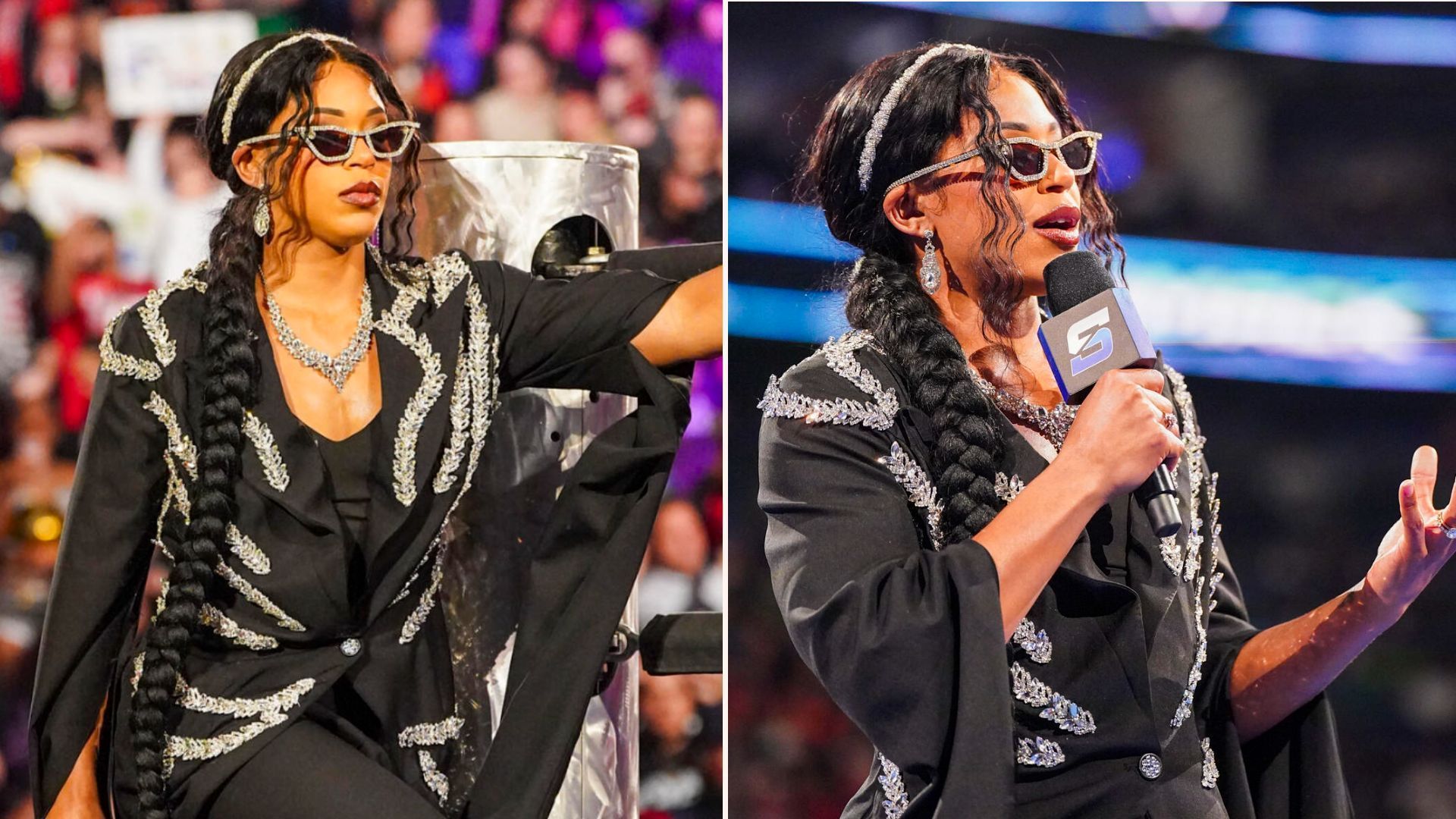 Bianca Belair on SmackDown (Pictures courtesy: WWE.com)