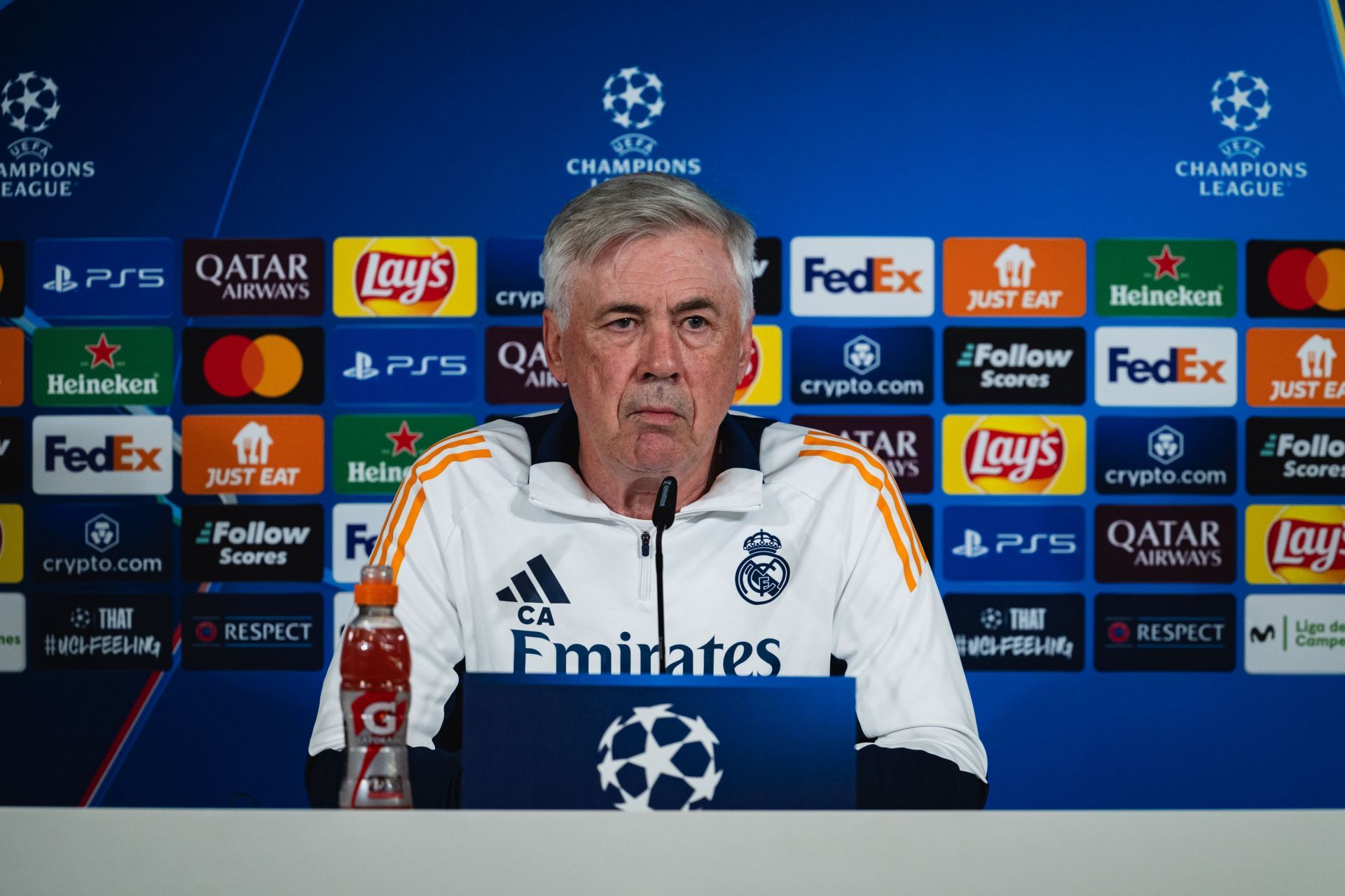 Real Madrid C.F. Training Session And Press Conference - UEFA Champions League 2024/25 Round of 16 Second Leg - Source: Getty