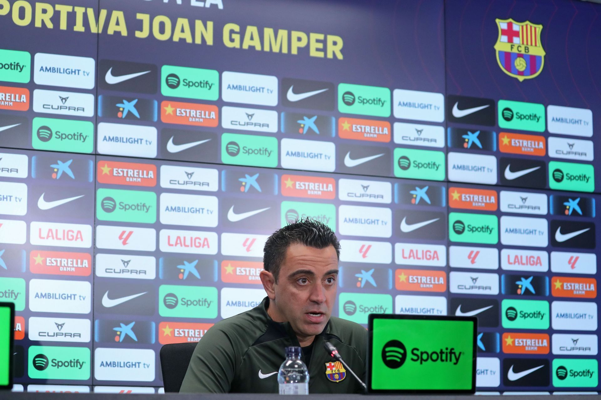 Xavi Press Conference - Source: Getty