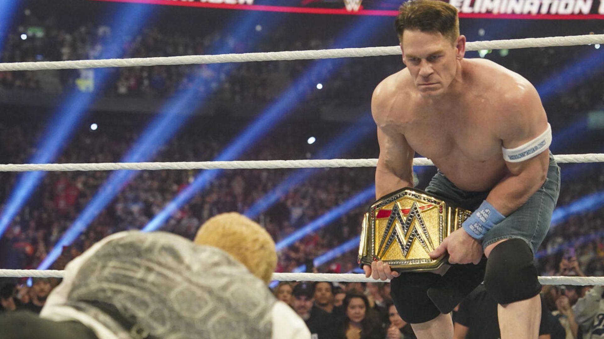 John Cena destroyed Cody Rhodes at Elimination Chamber [Image: WWE.com]