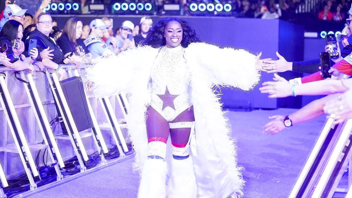 Naomi at the Elimination Chamber (Picture Courtesy: WWE.com)