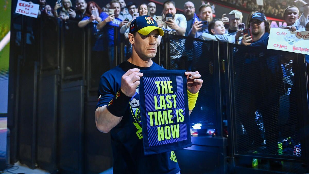 John Cena showed up to RAW this week in Glasgow, Scotland [Image: WWE.com]