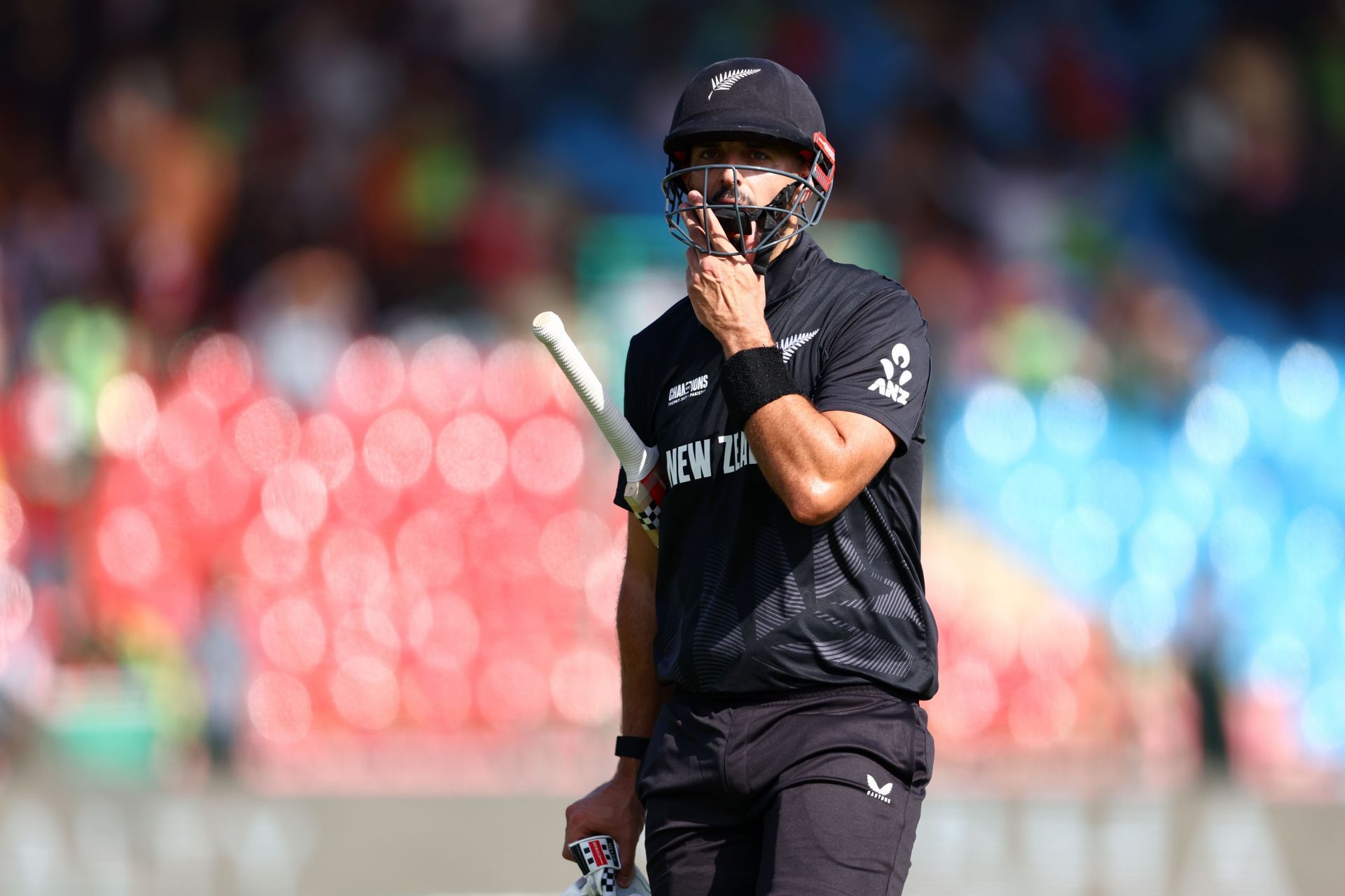 Daryl Mitchell wasn&#039;t part of New Zealand&#039;s playing XI in their 2025 Champions Trophy clash against Bangladesh. [P/C: Getty]