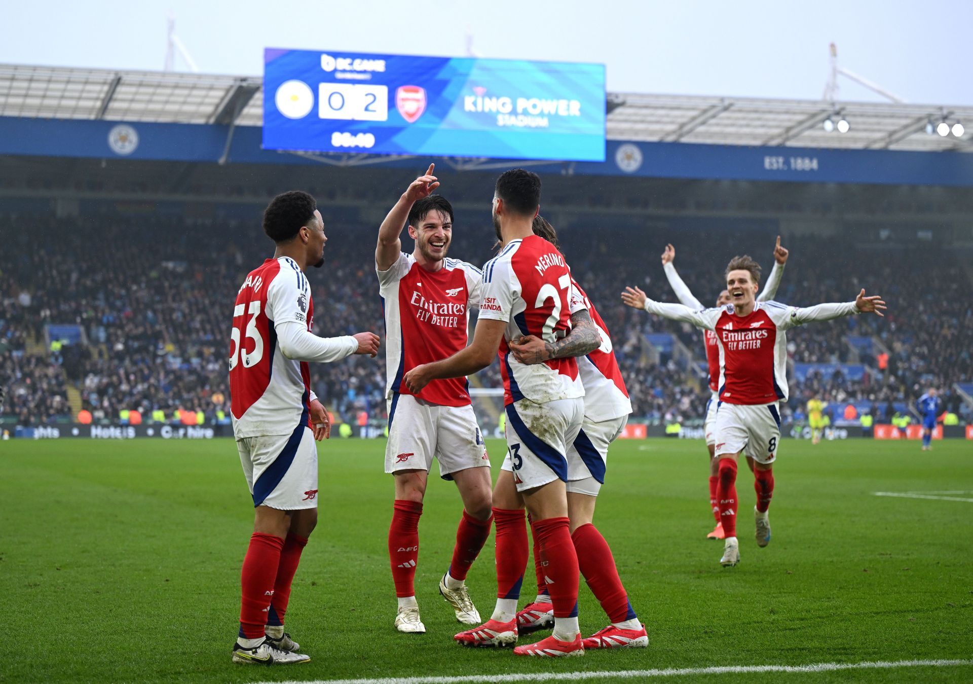 Leicester City FC v Arsenal FC - Premier League - Source: Getty