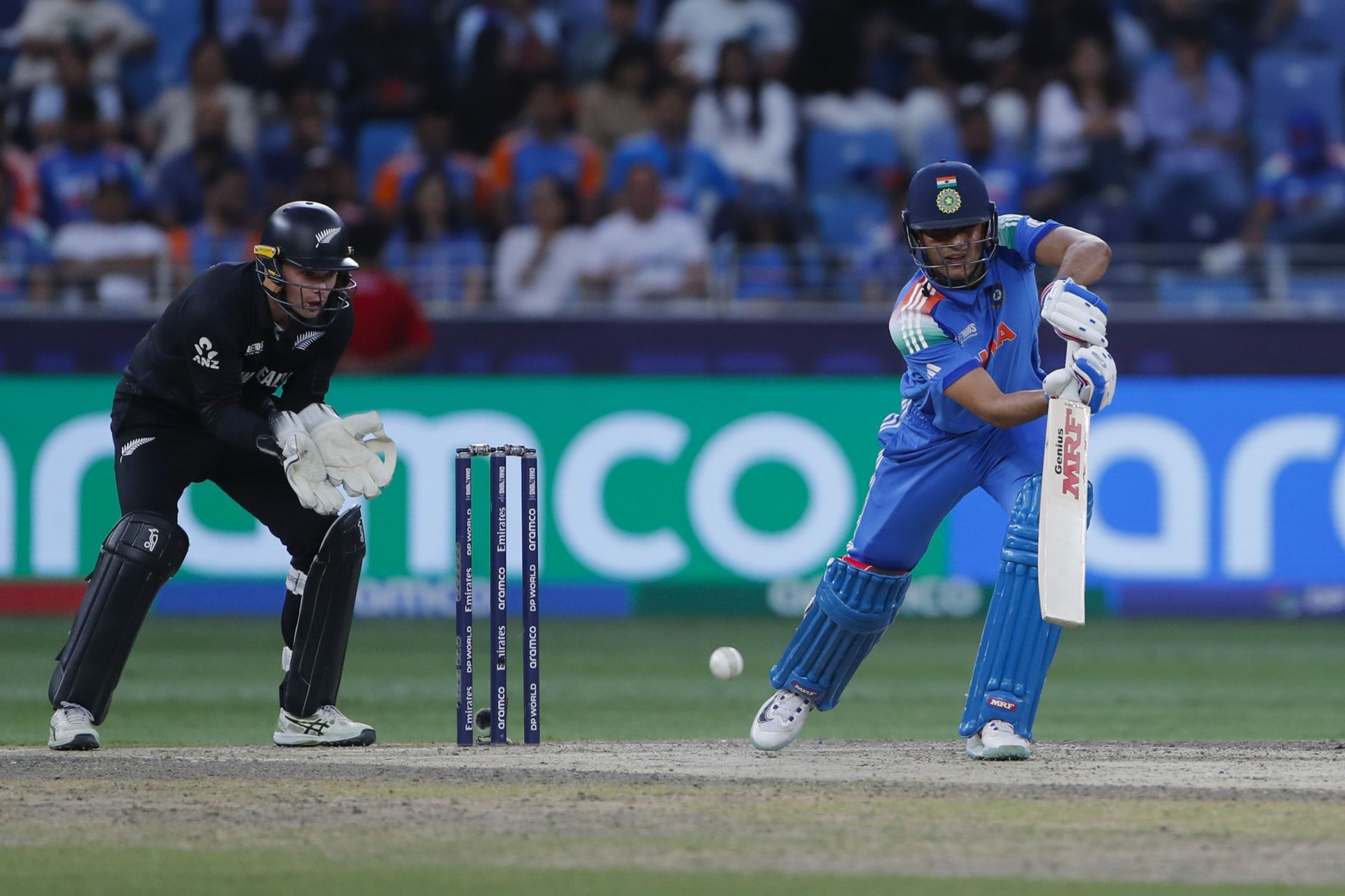 Shubman Gill scored 31 runs off 50 deliveries in the 2025 Champions Trophy final. [P/C: Getty]