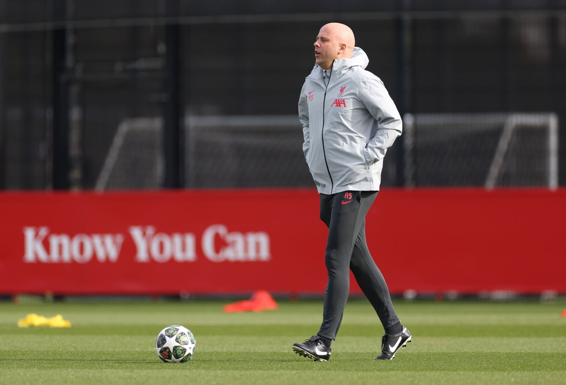 Liverpool FC Training Session And Press Conference - UEFA Champions League 2024/25 Round of 16 First Leg - Source: Getty