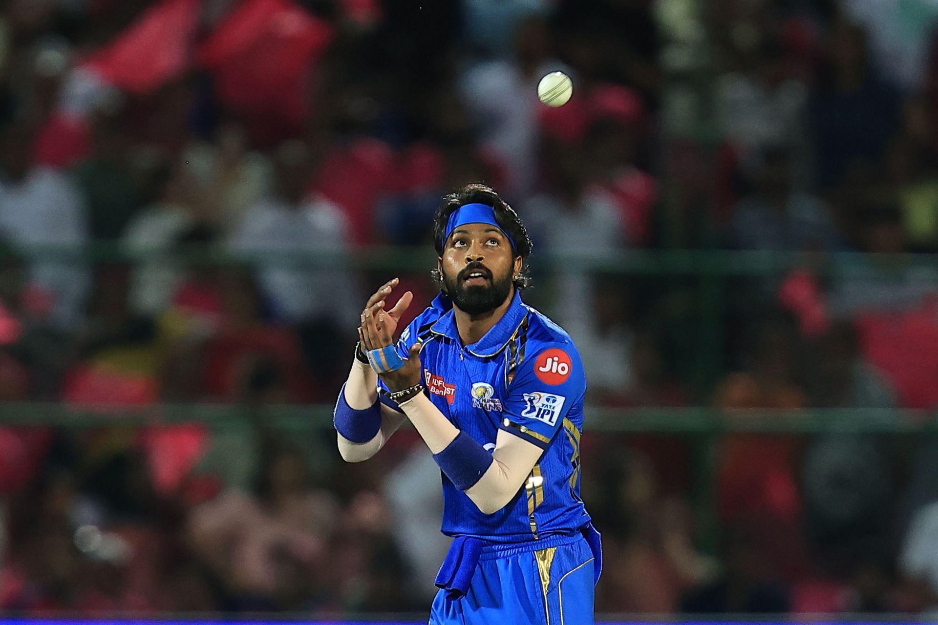 MI skipper Hardik Pandya. (Credits: Getty)