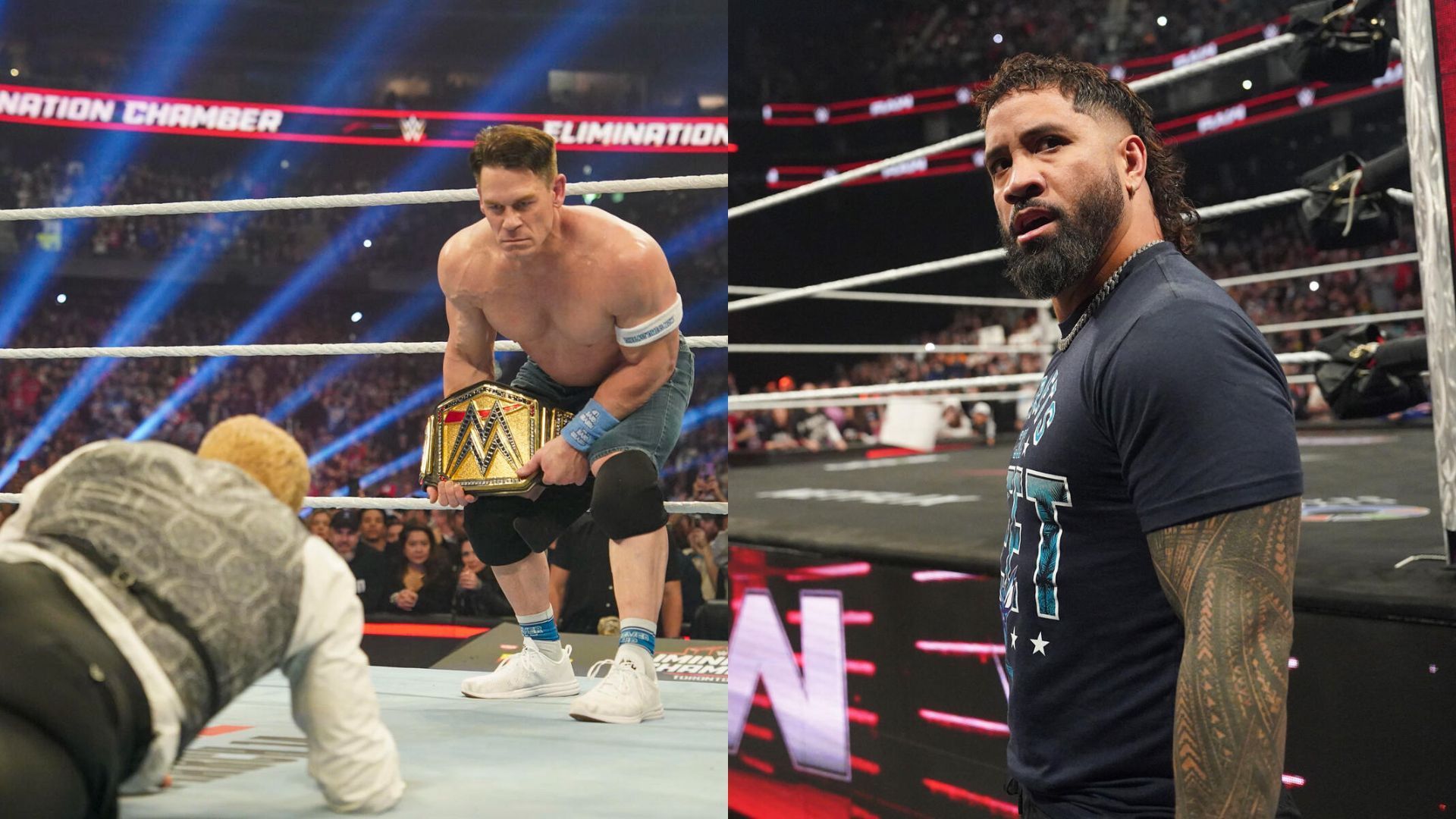 All four World Title matches for WrestleMania 41 are set following Elimination Chamber 2025 [Images: WWE.com]