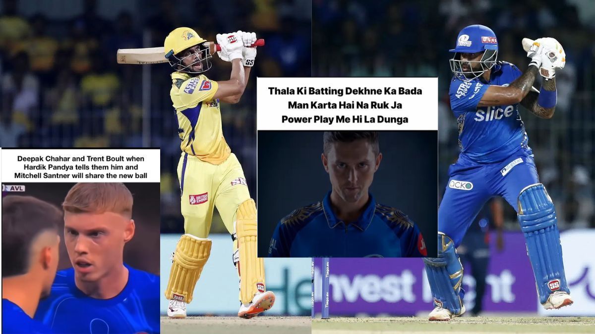 IPL 2025: CSK vs MI महामुकाबले से पहले सोशल मीडिया पर मजेदार Memes का ...