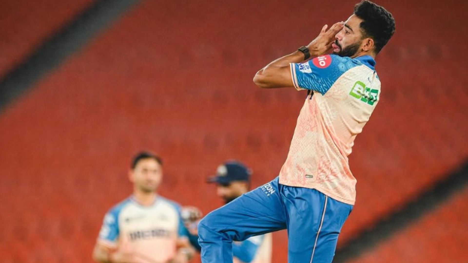 Mohammed Siraj training ahead of IPL 2025 (Image Credits: Mohammed Siraj/IG)