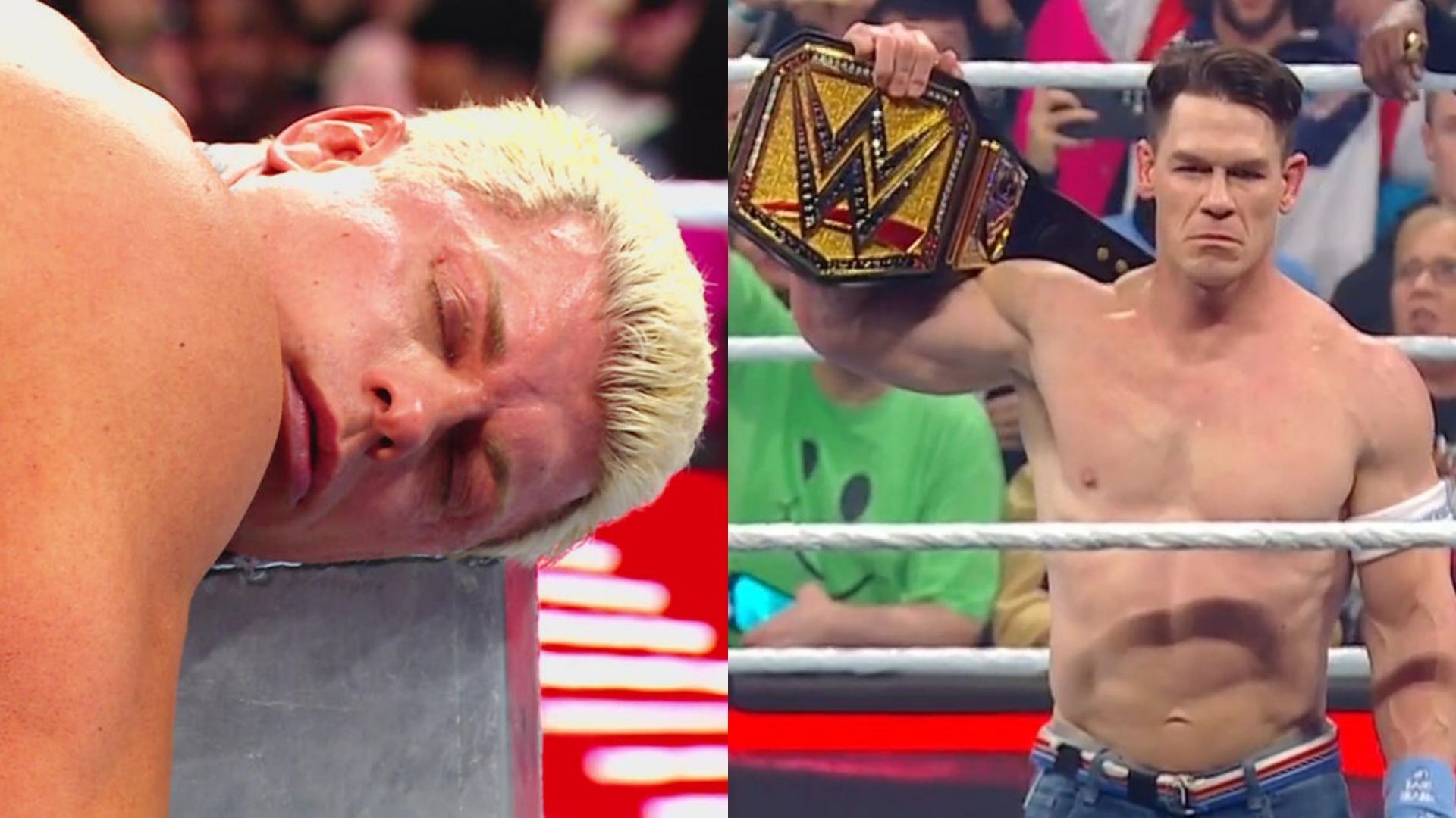 Can John Cena dethrone Cody Rhodes at WrestleMania? (Images credit: WWE.com &amp; WWE