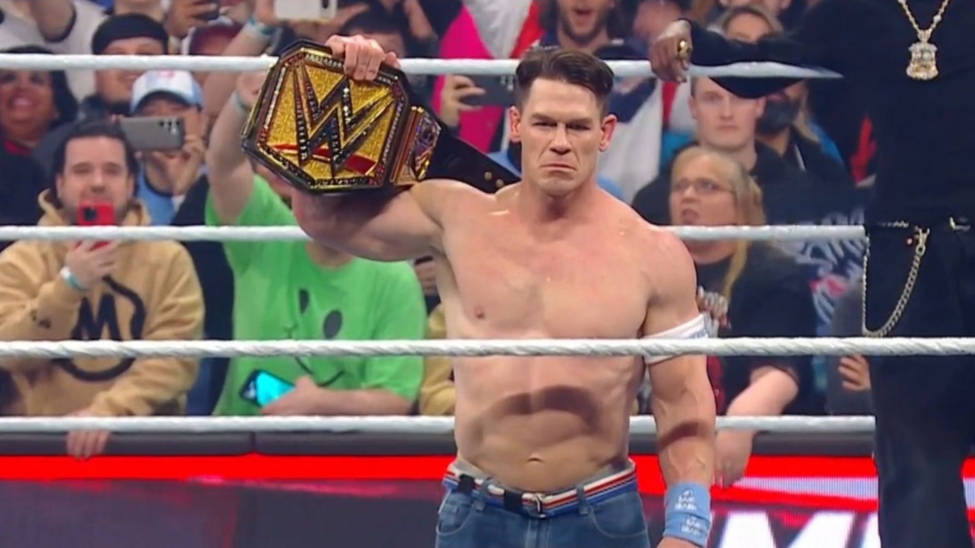 Can John Cena win the Undisputed WWE Title at WrestleMania? (Image credit: WWE.com)