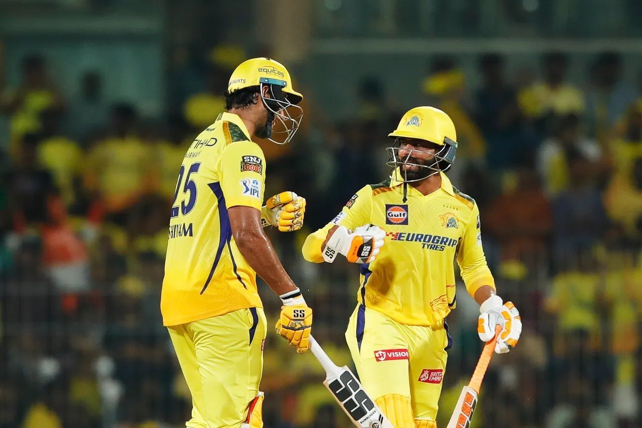 Shivam Dube and Ravindra Jadeja are amoing the all-rounders in CSK