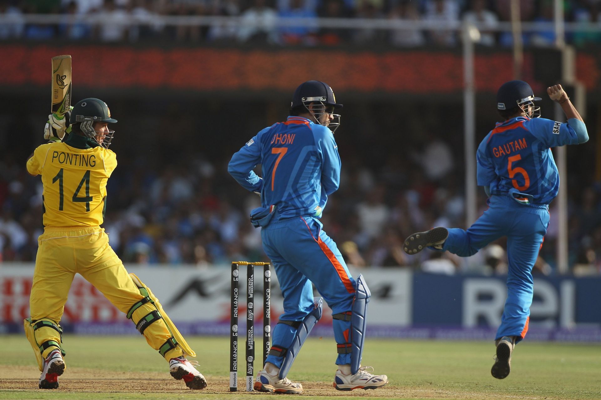 Australia v India - 2011 ICC World Cup Quarter-Final - Source: Getty