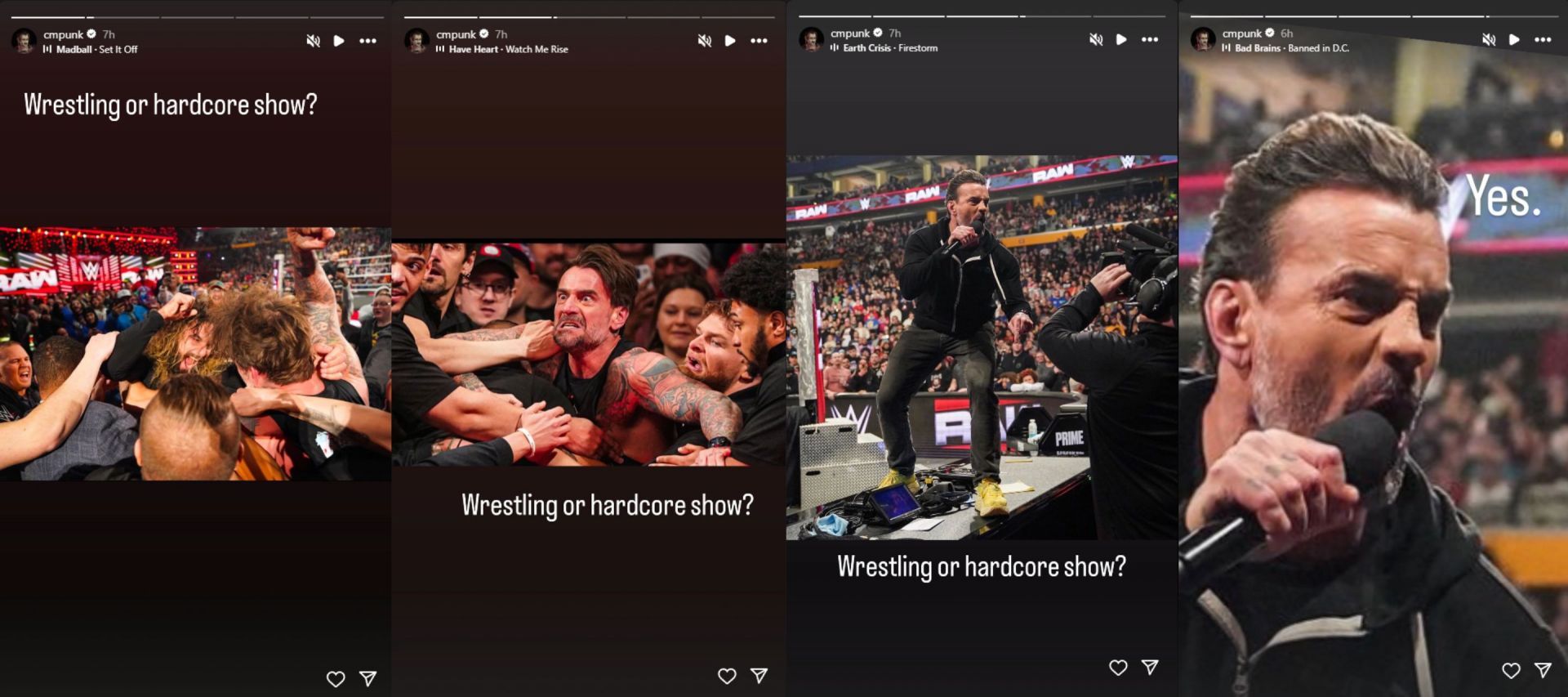 CM Punk shared these images on Instagram (Photo source: @cmpunk on Instagram)