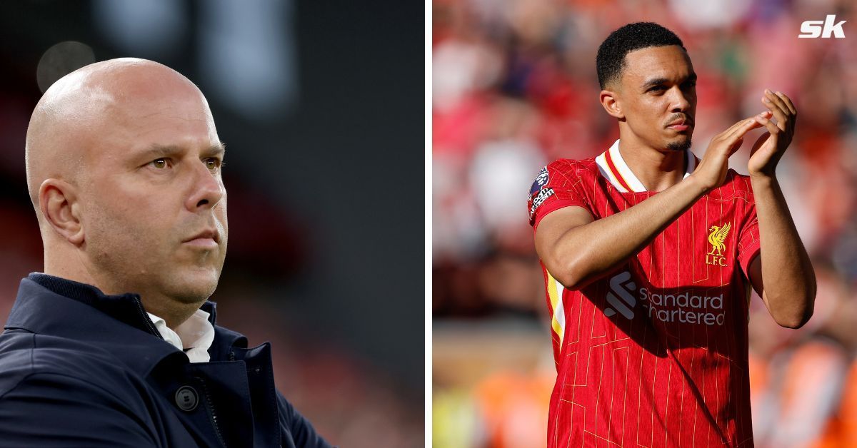 Arne Slot (left) &amp; Trent Alexander-Arnold (right) - (Image: All images from Getty)