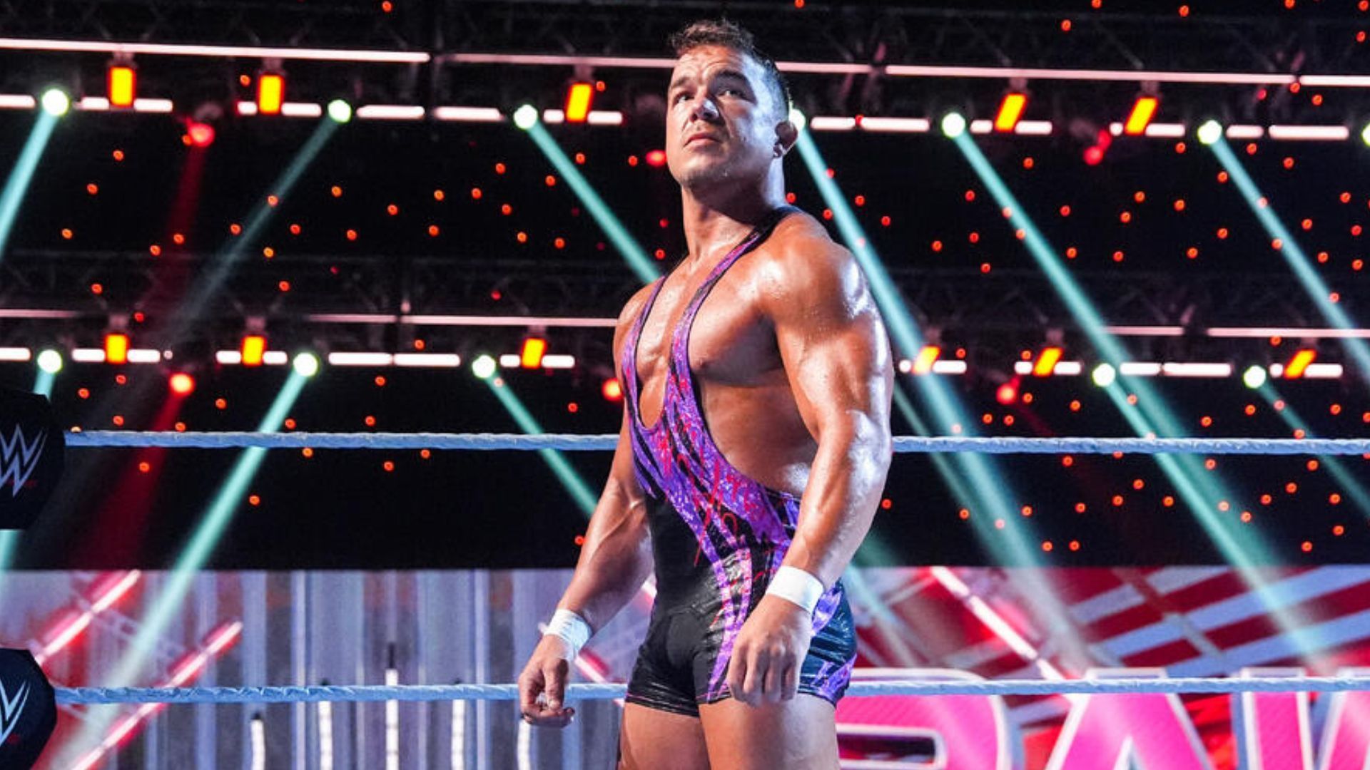 Chad Gable on Monday Night RAW! [Image credit: WWE.com]