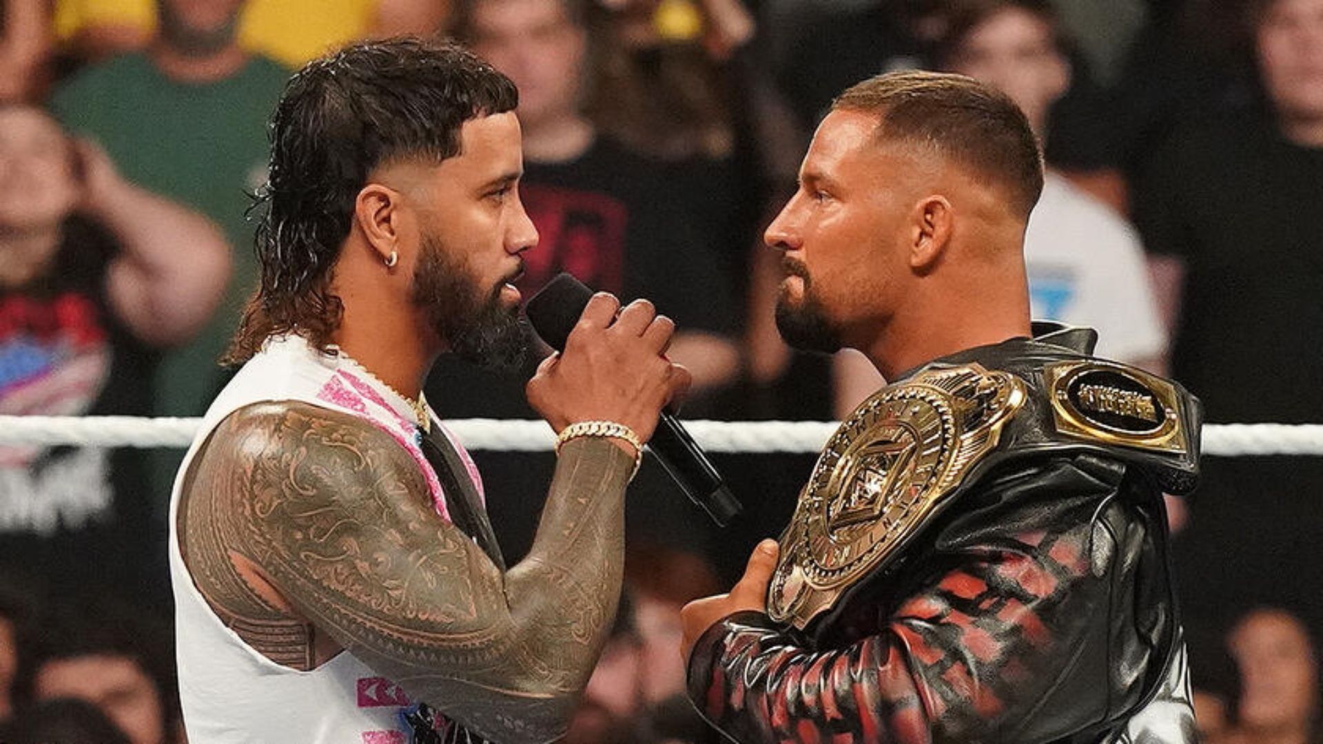 Jey Uso and Bron Breakker (Image Credits: WWE.com)