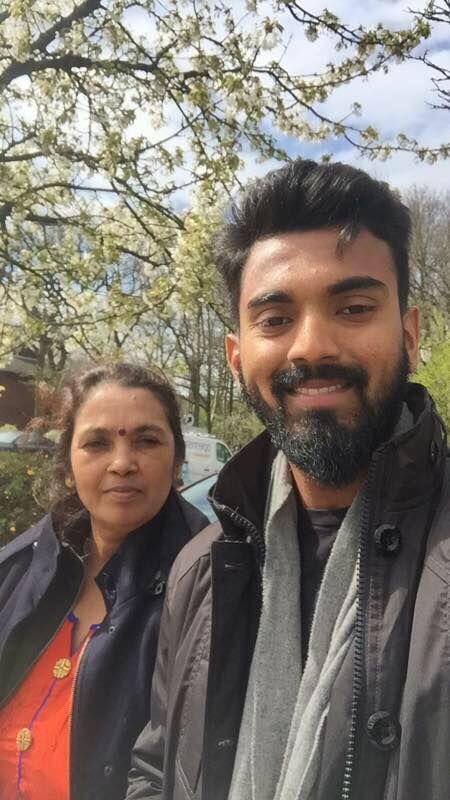 KL Rahul&#039;s Mother Image 