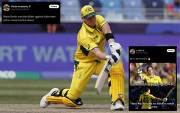 "Goes unsold in IPL and takes revenge from India" - Fans react to Steve Smith's captain's knock in IND vs AUS 2025 Champions Trophy semifinal