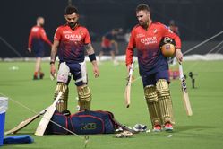Venkatesh Iyer disrupts Phil Salt’s interview by throwing balls ahead of KKR vs RCB IPL 2025 match [Watch]