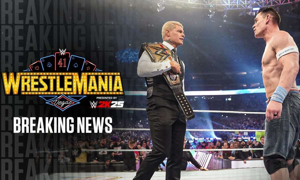 Cody Rhodes will defend his Undisputed WWE  Championship  at WrestleMania 41. Photo credit: WWE.com